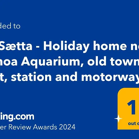 Ca'saetta - Park & Go To Aquarium And Old Town Apartament Genua
